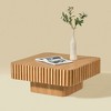 ACEPANO 35.43 in. W Modern Square Wooden Coffee Table with Sturdy MDF Base For Living Room-Narual - 2 of 4