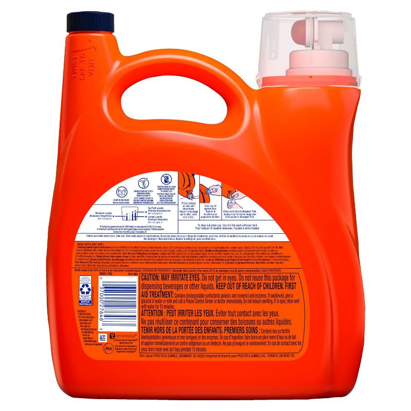 Tide Liquid Clean Laundry Detergent - Spring Meadow, 5 of 12