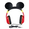 eKids Mickey Mouse Wired Headphones for Kids, Over Ear Headphones for School, Home, or Travel  - Multicolored (MK-140.EXV9) - 3 of 4