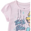 Disney Princess Moana Frozen Girls Short Sleeve Shirt and Tulle Skirt with Headband Set for Toddler and Big Kids - Size 3T - 4 of 4