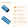 Unique Bargains 304 Stainless Steel Stylish Design Drinking Straw 9.5" Length 0.5" Width 4 Pcs - 3 of 4