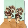 Van Gogh's Sunflowers Crew Socks (Women's Sizes Adult Medium) from the Sock Panda - 2 of 3