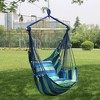 Sorbus Hanging Rope Hammock Chair Swing Seat for Any Indoor or Outdoor Spaces- Max. 265 Lbs -2 Seat Cushions Included - 4 of 4