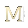 Unique Bargains Self-Adhesive Letter Acrylic Alphabet Mirror Wall Stickers - 2 of 4