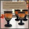 Artland Orange & Black Goblet - Set of 4 - 4 of 4