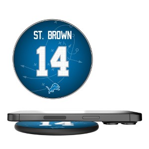 NFL Detroit Lions Players Game Tactic 15-Watt Wireless Charger - 1 of 4