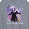 Women's - Disney - Poor Unfortunate Soul Graphic Racerback Tank - 2 of 4