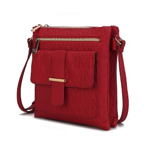 MKF Collection Janni Signature Embossed Crossbody Bag by Mia K - 1 of 4