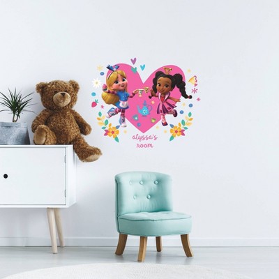 Alice's Wonderland Bakery Alphabet Peel and Stick Wall Decals