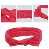 Unique Bargains Baby Cute Cotton Bow Headwrap - 3 of 4