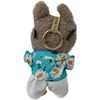 Doll Clothes Superstore 6-Piece Summer Beachwear Set for 17.5 cm Labubu Dolls – Ready for Fun in the Sun - 4 of 4