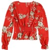 bar III Womens Floral Pullover Blouse - 2 of 2