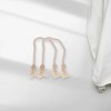 Unique Bargains Round Wooden Ball Magnetic Buckle Curtain Strap Cotton Linen Magnet Wood 2 Pcs - 2 of 4