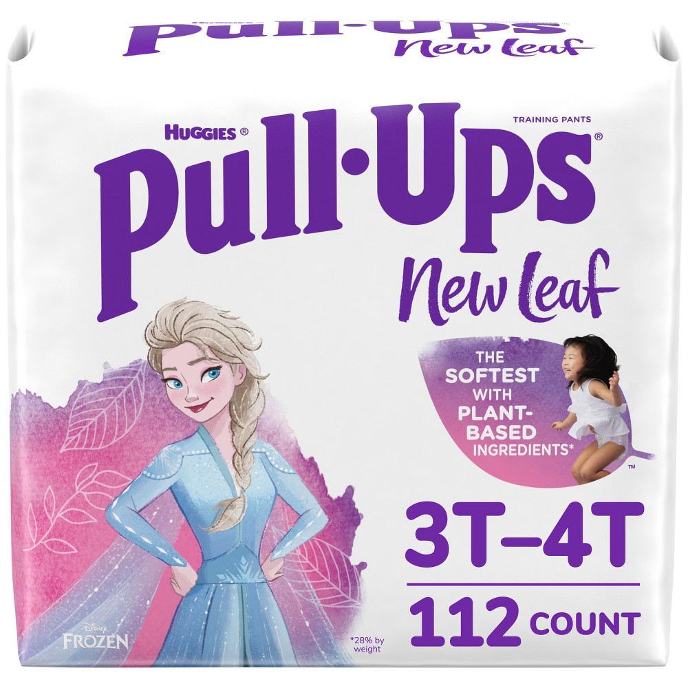 Pull-Ups New Leaf Girls' Disney Frozen Training Pants - 3T-4T - 112ct 4 pack 