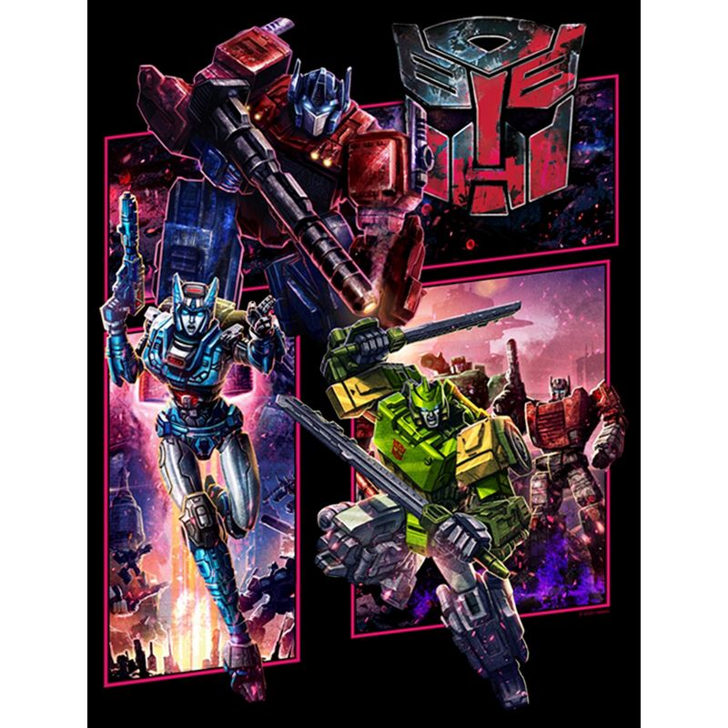 Boy's Transformers Autobots Character Panels T-Shirt, 2 of 6