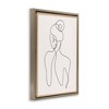 Stupell Industries Minimal Woman Line Drawing, 31" x 21" - 3 of 4
