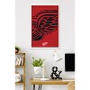 Trends International NHL Detroit Red Wings - Logo 25 Framed Wall Poster Prints - 2 of 4