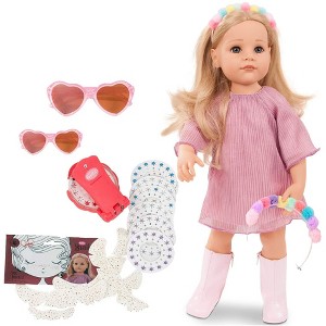 Hannah be My Mini Me 19.5" All Vinyl Doll W/ Long Blonde Hair - 1 of 4