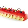 Silikomart Flexible Silicone Bakeware Log 71 Oz, 20.08" x 3.15" x 2.36"H, 4 Cavities - 2 of 3