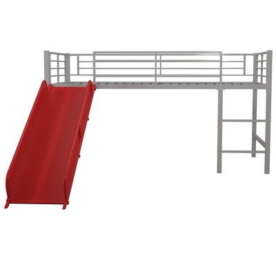 DHP Laurie Junior Twin Metal Loft Bed
