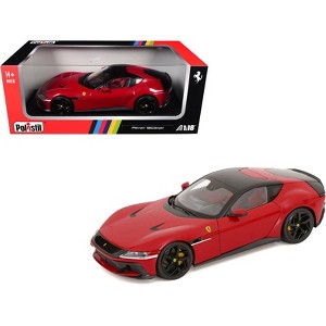2024 Ferrari 12Cilindri Rosso Corsa Red with Black Top 1/18