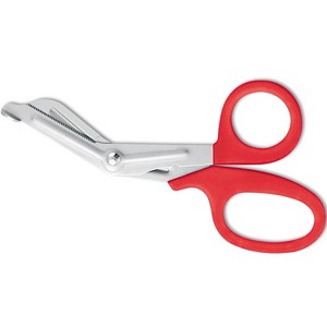 Westcott Stainless Steel Office Snips 7" Long Red 10098 - 1 of 4