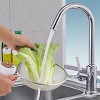 Unique Bargains Stainless Steel Mesh Strainer Long Handle Strainer for Kitchen 7.9" Dia Red 1 Pc - 4 of 4