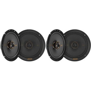 Kicker 51KSC6704 KS-Series 6.75" Coaxial Speakers with .75" tweeters w/ 51KSC6704 6.75" Coaxial Bundle - 1 of 4