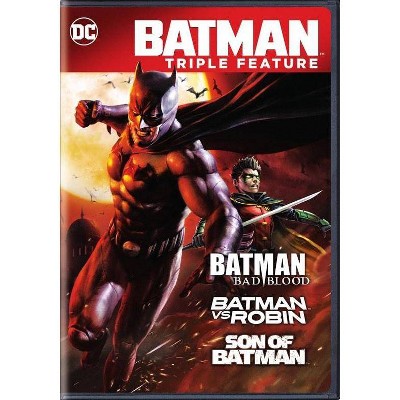 Batman Triple Feature (DVD)(2018)