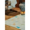 Lany Space Jonnie Li Modern Mosaic Pastel Rug - 4 of 4