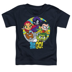 Toddler Boys' Teen Titans Go Go Go Group T Shirt - 1 of 2