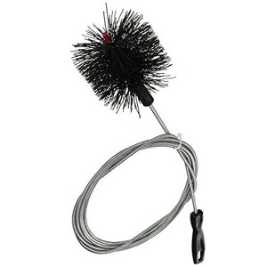 Brushtech Dryer Vent Cleaning Brush, 10-Foot Flexible Duct Cleaning Tool with Non-Kinking Spring for Lint Removal, Improved Airflow, Safer Dryers - 1 of 4