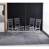 Akoasm Modern plastic welding Chair For Living Room & Bedroom Set Of 4 - 3 of 4