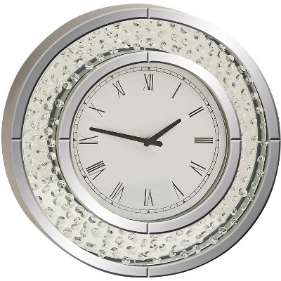 River Parks Studio Cielo Mirrored 20" Round Wall Clock