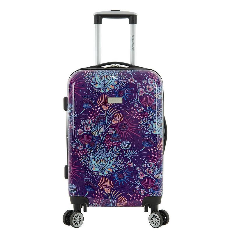 Travelers Club Bella Caronia Deluxe 7pc Hardside Checked Spinner Luggage Set, 3 of 24