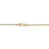 Black Bow Jewelry 1.25mm, 14k Yellow Gold, Solid Box Chain Necklace - 4 of 4