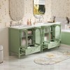 Bella Depot Bathroom Vanity with Sink and Waffle Texture Doors - 2 of 4