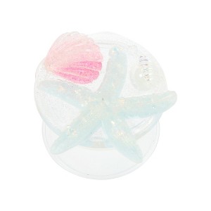 Unique Bargains Sparkle Starfish Shell Phone Grip 1 Pc - 1 of 4