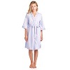Casual Nights Women's 2 Piece Floral Robe and Gown Set - 2 of 4