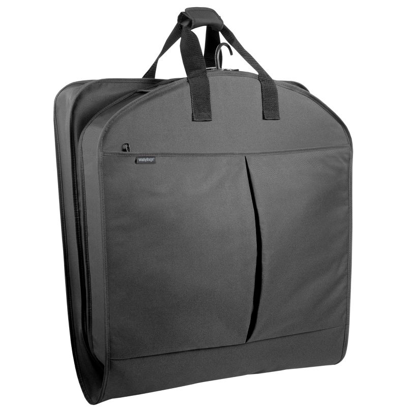 WallyBags 52" Deluxe Travel Garment Bag with two pockets, 1 of 10
