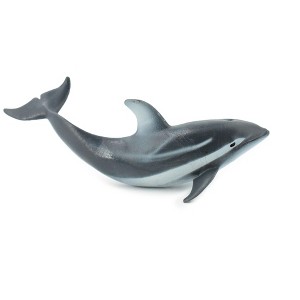 Collectible Wildlife Gifts | Dolphin, White Sided, Hand Painted, Rubber Marine Mammal, Realistic Toy Figure, Model, Gift,   5"  CH267 BB124 - 1 of 4