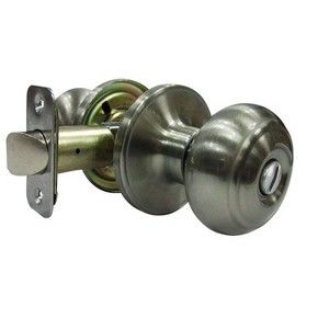 Faultless Fancy Mushroom Satin Nickel Privacy Knob Right Handed - 1 of 1