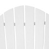 5pk HDPE Adirondack Chairs Set with Ottoman & Table: Weather-Resistant - EDYO LIVING - 4 of 4