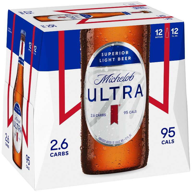 Michelob Ultra Superior Light Beer - 12pk/12 fl oz Bottles, 3 of 12