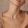 Bearfruit Jewelry Sterling Silver 18k Gold Plated Maisie Duo Cultured Pearl Pendant Necklace - 2 of 4