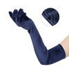INSPIRE CHIC Women's Velvet Elbow Length Full Finger Gloves - 3 of 4