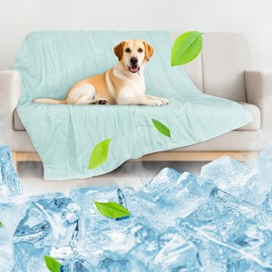 Kritter Planet Summer Cooling Blanket for Dogs, Soft Cooling Mat for Large Medium Dogs, Cooling Dog Bed Cover for Hot Weather, Washable, 50 x 60 inch - 1 of 4