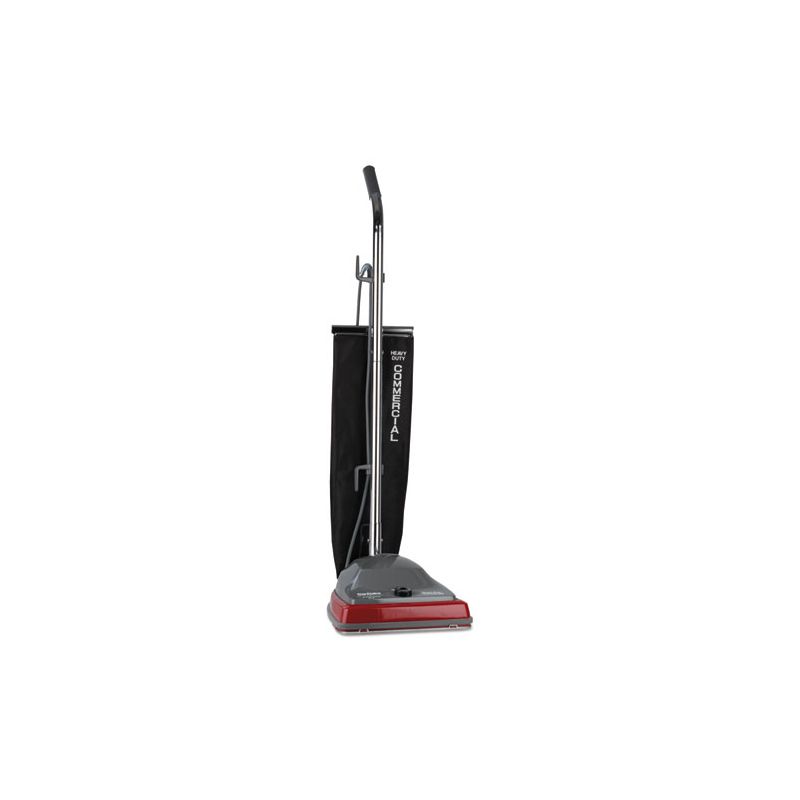 Sanitaire TRADITION Upright Vacuum SC679J, 12" Cleaning Path, Gray/Red/Black, 3 of 5
