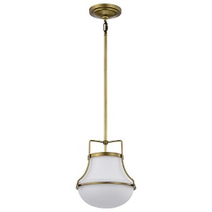 Nuvo Lighting Valdora 1 - Light Pendant in  Natural Brass - 1 of 4