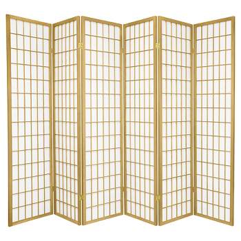 6 ft. Tall Window Pane 6 Panels - Oriental Furniture